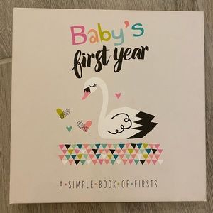 Baby’s first year a book of firsts